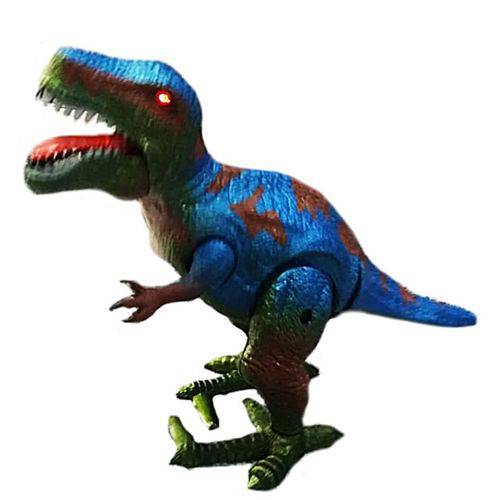 Dinossauro T-rex com Som, Luz e Movimento Brinquedo Eletrônico
