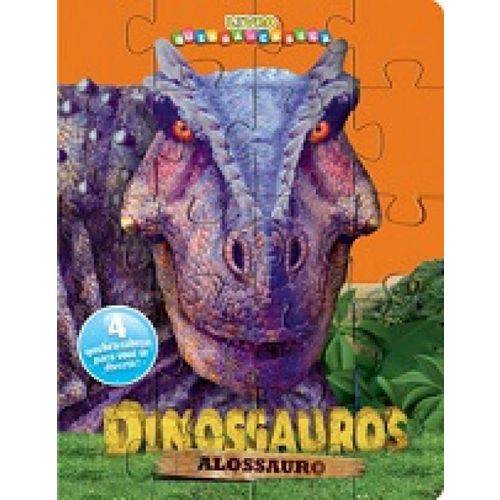Dinossauros Alossauro: Livro Quebra Cabeca