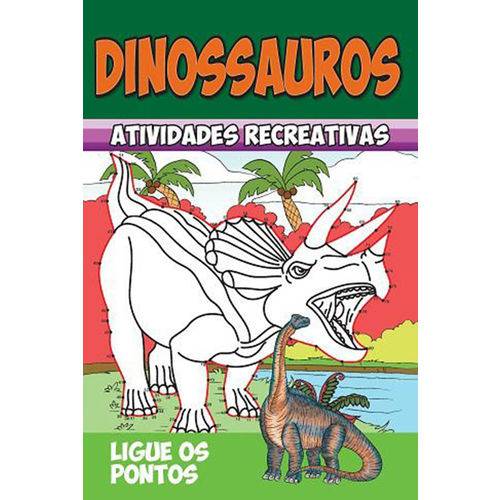 Dinossauros - Atividades Recreativas - Ligue os Pontos