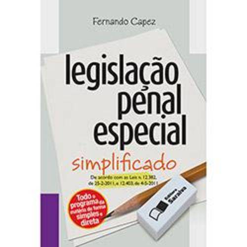Dir. Simplificado Legislação Penal Especial Simplificado 8ª Ed.