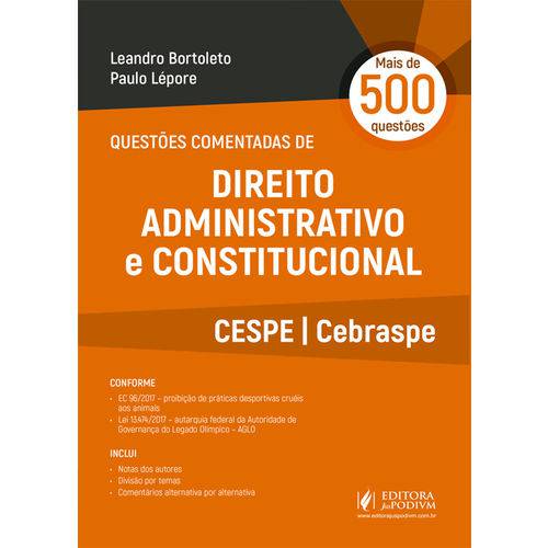 Direito Administrativo e Constitucional Cespe/Cebraspe