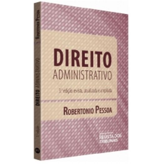 Direito Administrativo - Pessoa - Rt