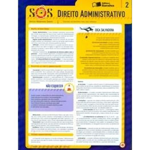 Direito Administrativo - Sos Vol 2 - Saraiva