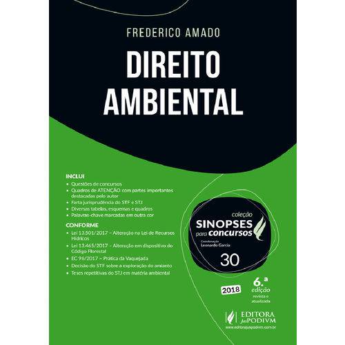 Direito Ambiental (2018) - Volume 30
