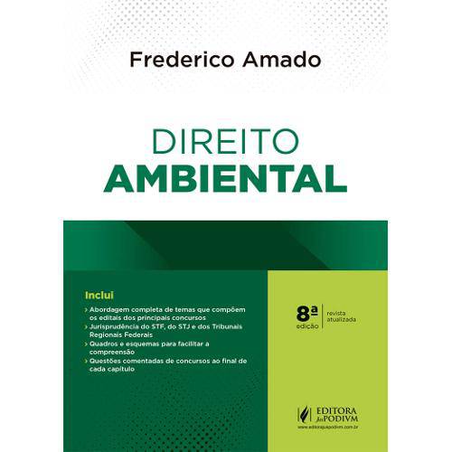 Direito Ambiental - 8ª Edição do Direito Ambiental Esquematizado (2017)