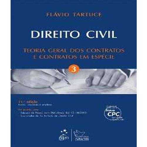 Direito Civil - Teoria Geral dos Contratos e Contratos em Especie - Vol 03 - 11 Ed