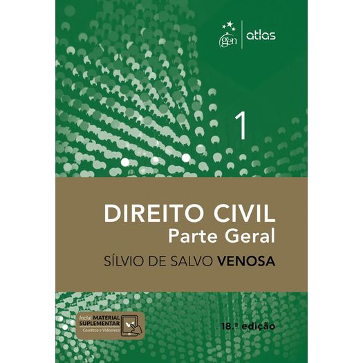 Direito Civil - Vol I - Venosa - Atlas - 18ed