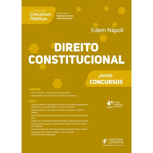 Direito Constitucional - Juspodivm
