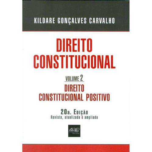 Direito Constitucional - Volume 2 - Del Rey