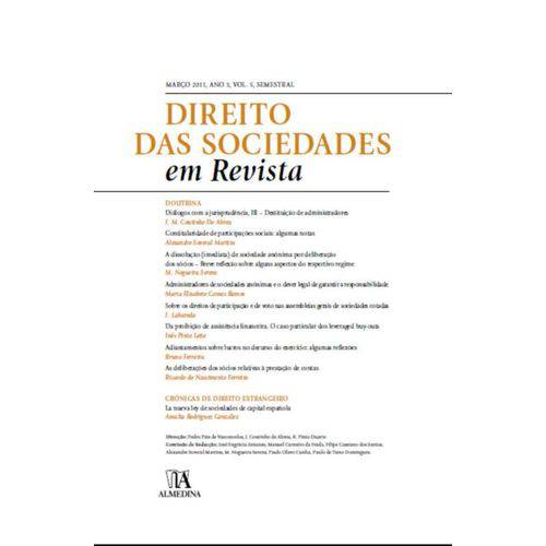 Direito das Sociedades em Revista - Ano 3 ( Marco 2011 ) Volume 5