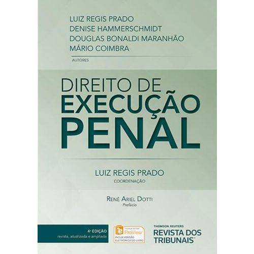 Direito de Execução Penal - 4ª Ed. 2017
