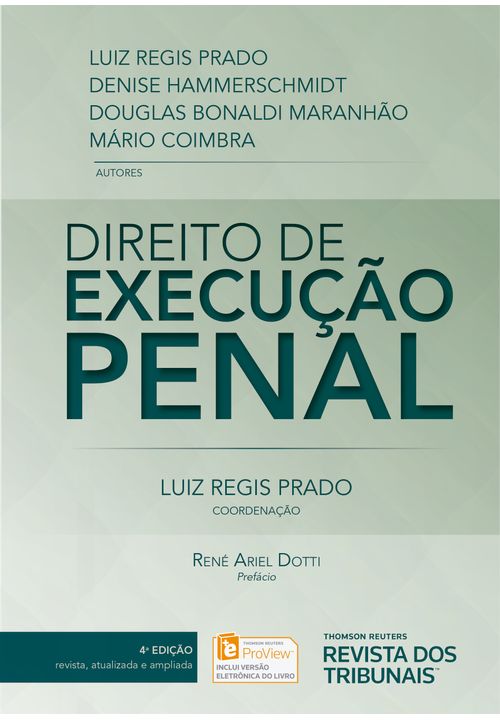 Direito de Execução Penal - 4ª Edição