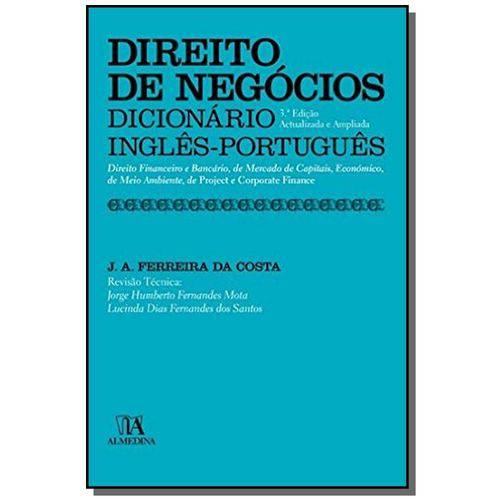 Direito de Negocios - Dicionario Ingles-portugues