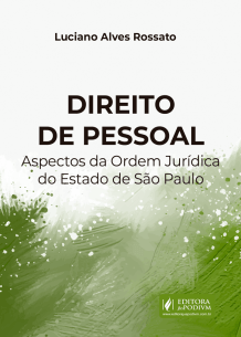 Direito de Pessoal - Aspectos da Ordem Jurídica do Estado de São Paulo (2018)