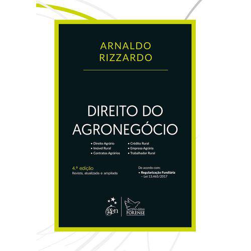 Direito do Agronegócio - 4ª Edição (2018)