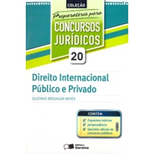 Direito Internacional Publico e Privado - Pcj Vol 20 - Saraiva