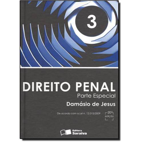Direito Penal - Vol 3 - Damasio - Saraiva - 20 Ed