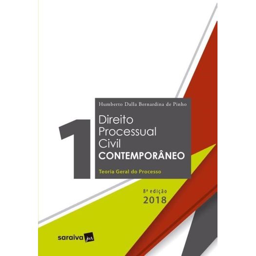 Direito Processual Civil Contemporaneo - Vol 1 - Saraiva