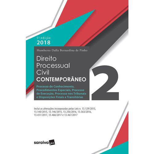 Direito Processual Civil Contemporaneo - Vol 2 - Saraiva