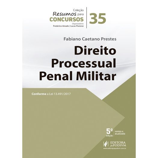 Direito Processual Penal Militar - Juspodivm