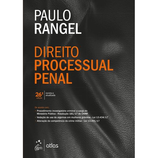 Direito Processual Penal - Rangel - Atlas