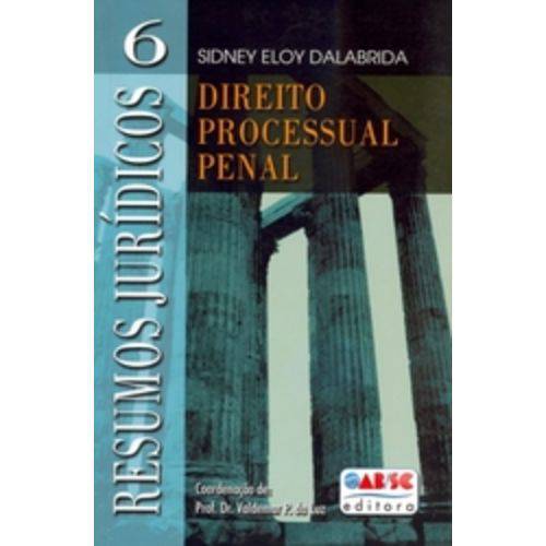Direito Processual Penal - Vol 6 - Oab