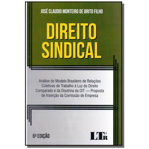 Direito Sindical 06ed/2017