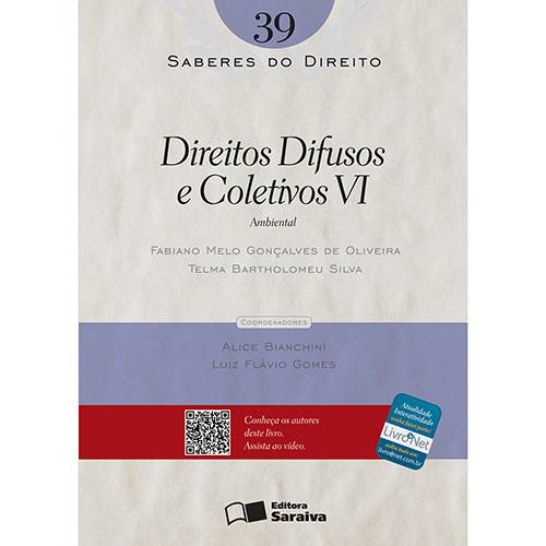 Direitos Difusos e Coletivos VI - Saberes do Direito - 39