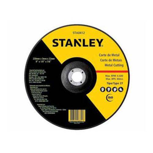 Disco Corte Stanley 4.1/2 X 1.0 X 7/8 Aço Carbono/Inox