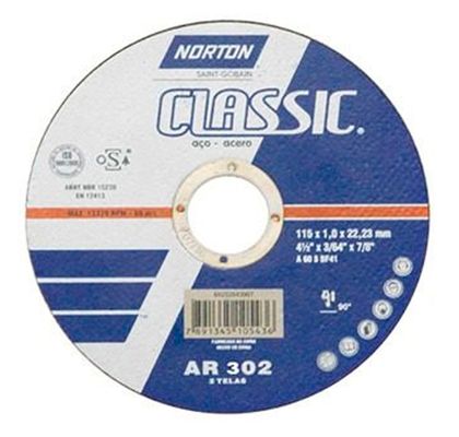 Disco de Corte Norton Classic 254,0x3,2x25,4 AR302 66252842909
