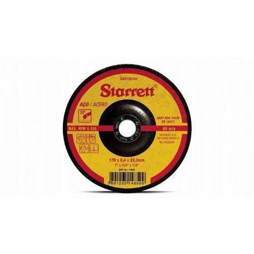 Disco de Desbaste 115 X 5,0 X 22,2 Mm Dad180-64 Starrett