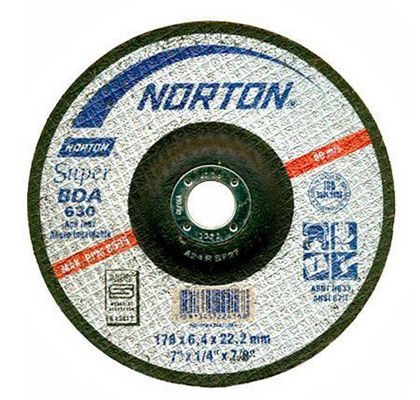 Disco de Desbaste Inox 7" Norton 177,8x6,4x22,22mm - BDA630 66252842944