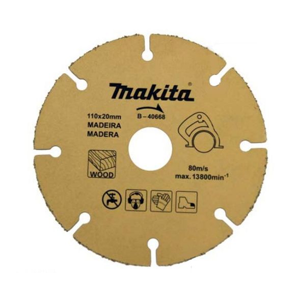 Disco de Serra Makita Circular Tungstenio 110x20mm B-40668