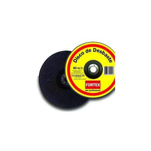 Disco Desbaste 7 Pol 180x6,4x22,2mm Fortex Metal