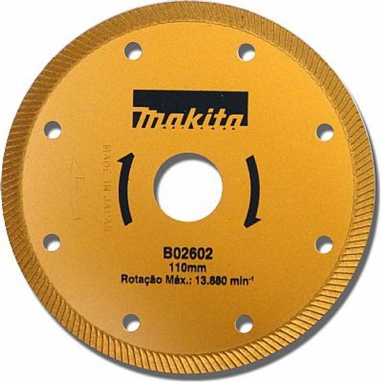Disco Diamantado 110mm (4.1/2") Turbo - Makita - B-02602