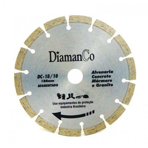 Disco Diamantado 180 Seco/segmentado [ Dc18/10 ]