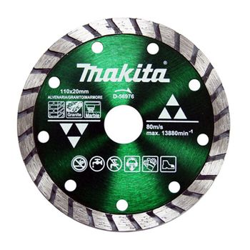 Disco Makita Diamantado Turbo 110mm D-56976