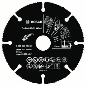 Disco P/ Madeira de Esmerilhadeira 115 2608623012 Bosch