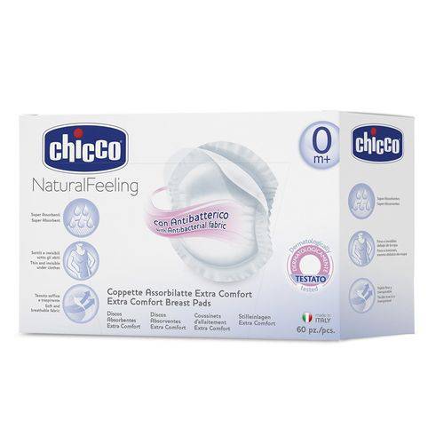 Discos Absorventes Anti Bacteriano Natural Feeling 30 Uni. – Chicc
