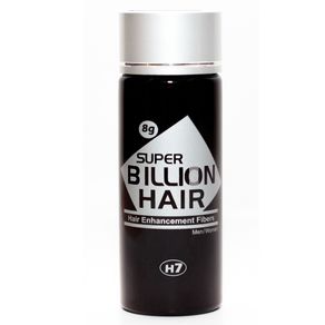 Disfarce para Calvície Super Billion Hair Enhancement Fibers Cinza 8g