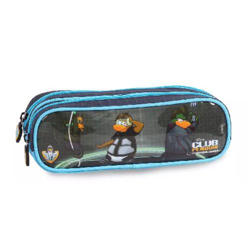 Disney Club Penguin - Estojo Soft 2 Div. - 51417
