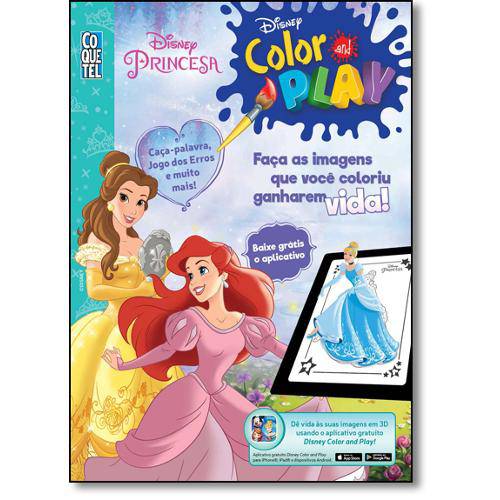 Disney Color And Play - Princesa - Coquetel