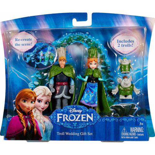 Disney - Frozen - Anna, Kristoff e os Troll''s - Mattel DFR79
