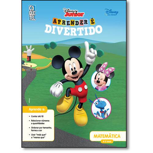 Disney Junior: Matemática 4-5 Anos - Coleção Aprender é Divertido
