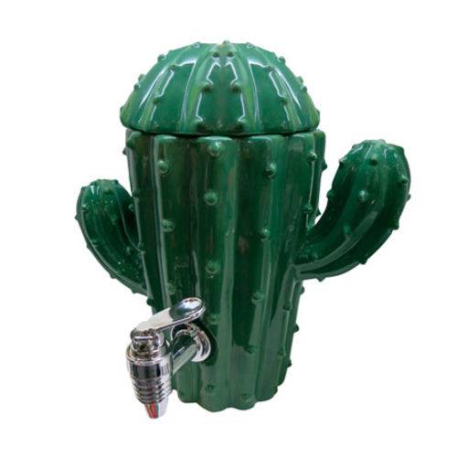 Dispenser Cerâmica Cactus Verde 1800 Ml
