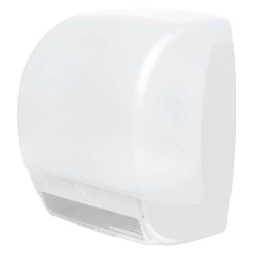 Dispenser Eletrônico para Toalha em Rolo Translúcido Branco com Fonte T248