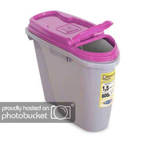 Dispenser Home Plast Pet 1,5 Litros - Rosa