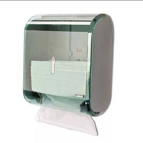 Dispenser Papel Toalha Interfolha - Verde Premisse C19282