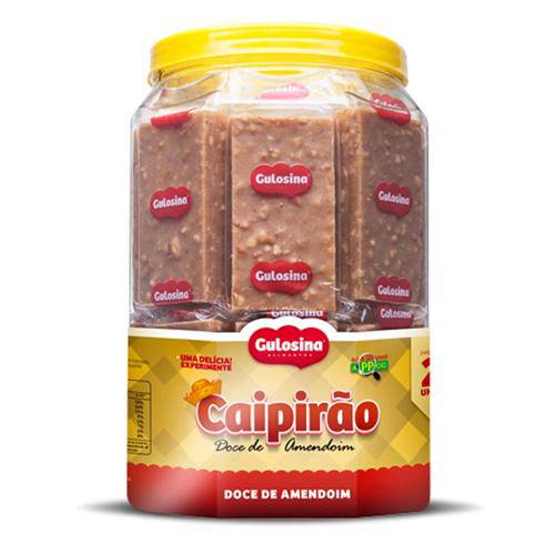 Doce de Amendoim Caipirão C/20 - Gulosina