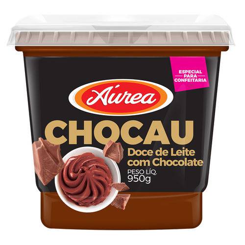 Doce de Leite com Chocolate Chocau 950g - Aurea